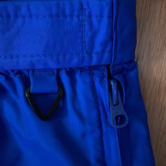 Columbia Sportswear Size Large Men’s Training Pant Full Leg Zip Blue Black Nylon - Picture 4 of 15